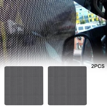 2 ks 42x38cm Auto Okno Slnečník PVC Ochrany Elektrostatické Nálepky opaľovací Krém Film Nálepky Kryt Auto Strešným Oknom Film