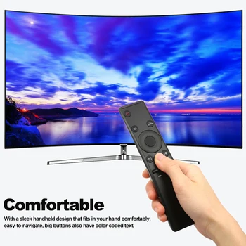 TV Diaľkový ovládač 433MHz Bezdrôtové IR ovládač pre Samsung Smart HDTV Digitálny 4K LED 3D LCD Plazmové Televízory