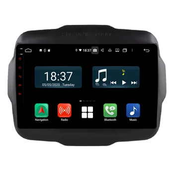 128G Android10 PX6 DSP Pre JEEP Renegade 2016 2017 Auto DVD, GPS Navigácia, Auto Rádio, Stereo Video Multifunkčné CarPlay HeadUnit