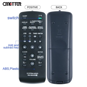 Vhodné pre Sony audio system diaľkové ovládanie RM-AMU053 MHC-GTR33 HCD-GTR33 MHC-GTR55 HCD-GTR55