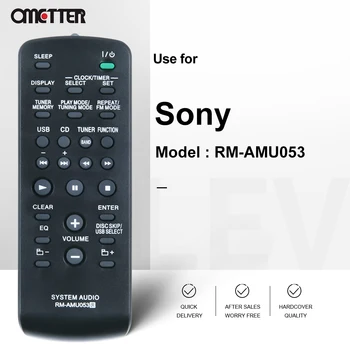 Vhodné pre Sony audio system diaľkové ovládanie RM-AMU053 MHC-GTR33 HCD-GTR33 MHC-GTR55 HCD-GTR55