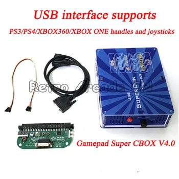 JAMMA na USB Joypad & SNK DB15 Gamepad Super CBOX V4.0 S Externý Prevodník Pre JAMMA Arkádovej Hry SNK Doska
