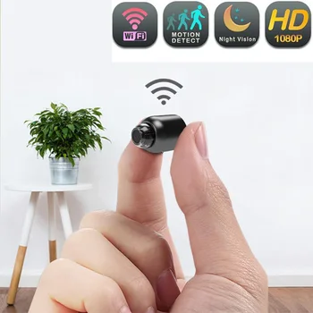 Mini WiFi, Kamera, Bezdrôtové Video Rekordér HD 1080P Bluetooth Diaľkové Ovládanie Pre Fotoaparát espion WiFi spy Cam IP Vnútorné Zabezpečenia