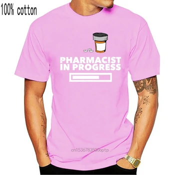 Vtipné Bežné Priedušná Lekárnika V Pokrok T Shirt Muži Ženy Oblečenie Letné Tee Tričko Úžasné Tee Topy