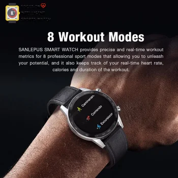 K' 2021 Business Smart Hodinky Bluetooth Hovor EKG Smartwatch Mužov IP68 Šport Fitness Náramok Hodiny Pre Android, Apple Xiao Huawei