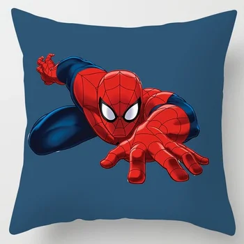 45*45 cm obliečka na Vankúš Disney Spiderman,Kapitán Amerika,hulk,iron Man Vankúš Komiksu, Anime Avengers Obrázok Tlače