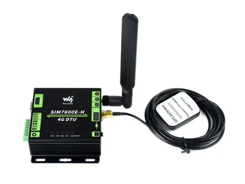 Waveshare pre Priemyselné použitie SIM7600E-H 4G DTU, RS232/485/TTL na 4G LTE, GNSS, za Čína,Európa,Stredný Východ,Afrika,Južná Kórea