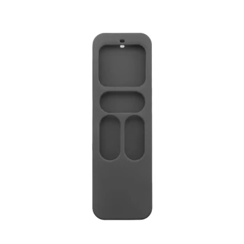 2021 Nové silikónové Ochranné puzdro pre Apple TV -4. Generácie 4K Siri Diaľkové