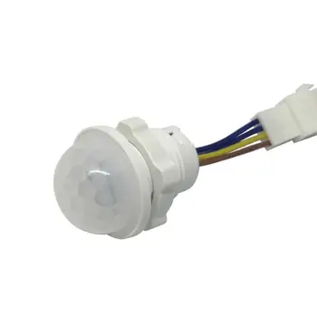 PIR Senzor Detektora Smart Switch 110-265V 40W LED PIR Infračervený Senzor Pohybu, Detekcia Automatické Ovládanie zapnutie Svetla
