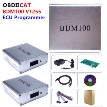 BDM100 Profesionálne ECU Flasher chiptuningu Programátor schôdze manažérov pre rozvoj podniku 100 V1255 Rozhranie ECU Flasher Code Reader OBDII Diagnostický Nástroj
