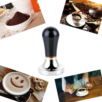 57,5 MM Barista Nástroje Kávový Prášok Kladivo Nehrdzavejúcej Ocele Kávy Tamper Príslušenstvo Bytu Espresso Kávu Tamper