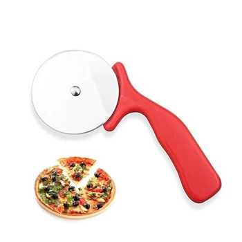 Nový Príchod Nehrdzavejúcej Ocele Pizza Krájač Tortu Nôž Nástroje Pizza Kolesá Nožnice Ideálne pre Pizza Koláče Oblátky a Cesto Cookies