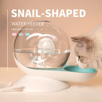 Pet Mačka Pes Misy Bublina Fontána Automatický Podávač Vody 2.8 L Nádoba Zásobník Pre Pitnú Viac Farieb Domáce Zvieratá