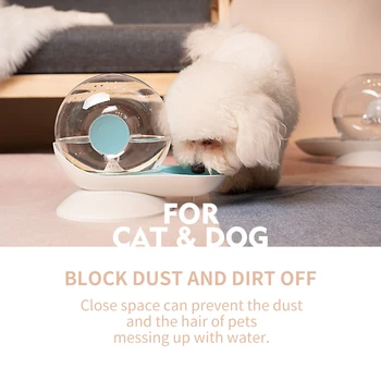 Pet Mačka Pes Misy Bublina Fontána Automatický Podávač Vody 2.8 L Nádoba Zásobník Pre Pitnú Viac Farieb Domáce Zvieratá