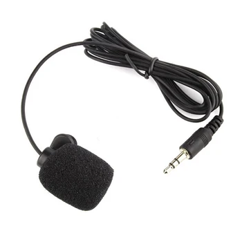 Podofo 3,5 mm Univerzálny Prenosný Mini Mikrofón Mikrofón handsfree Sponu na Mikrofón, Audio Mic Pre Android autorádia Lound Reproduktor