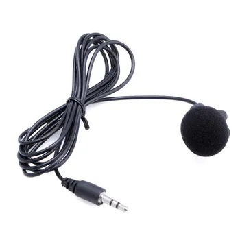 Podofo 3,5 mm Univerzálny Prenosný Mini Mikrofón Mikrofón handsfree Sponu na Mikrofón, Audio Mic Pre Android autorádia Lound Reproduktor