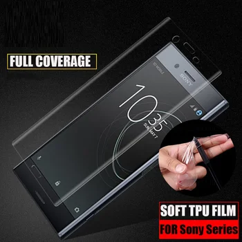 Ochranný Kryt Pre Sony Xperia XA2 Ultra XA1 Plus XA3 5 8 10 Plus 1 II III screen protector na Xperia1 L2 L3 L4 Hydrogel Film