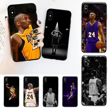 Kobe Bryant Telefón puzdro pre iPhone 11 12 mini pro XS MAX 8 7 6 6 Plus X 5S SE 2020 XR