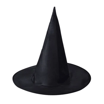 Čierna Čarodejnica, Klobúky Wizard Top Hat Strany Spp Cosplay Maškarný Halloween Maškaráda Narodeninovej Party Dekorácie, Detské Sprcha