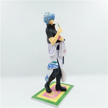 Anime GINTAMA Striebro Duše Sakata Gintoki Amatou Ver. PVC Akcie Obrázok Zberateľskú Model Hračky, Bábiky 23 cm