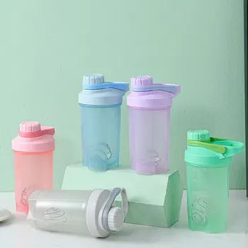 500 ML Fľaša na Vodu Na Pitie Plastové Únik Dôkaz Športové Fľaše Bielkovín Shaker Fľaša na Vodu Drinkware BPA FREE