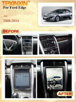 Carplay 2 Din Android 9 Tesla Obrazovke Multimediálne Stereo Pre Ford EDGE 2008 2009 2010 2011 2012 2013 GPS IPS Hráč, Vedúci Jednotky