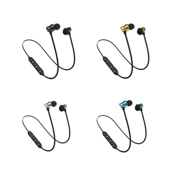 Magnetické Bluetooth-kompatibilné 4.2 Slúchadlá Šport Beh Bezdrôtový Neckband Náhlavnej súpravy Slúchadiel s Mikrofónom Stereo Hudbu Na Telefóne