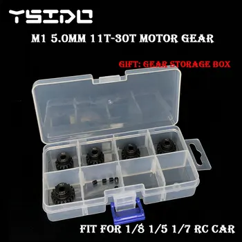 YSIDO M1 5.0 mm 11T-30T Motorových Výstroj pre Traxxas X-Maxx 1/8 1/5 1/6 RC Monster Auto 4585 4268 4274 4068 4092 4082 Striedavý Motor