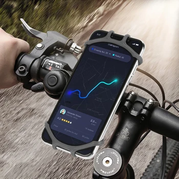 Univerzálny Motocycle Požičovňa Mobilný Telefón Držiak Pre IPhone Samsung Xiao Huawei Mobilný Telefón Mobile Riadidlá Bike Držiak Držiak
