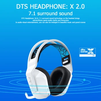 Logitech G733 KDA limited edition Bezdrôtový Herný Headset DTS X2.0 7.1 Priestorový Zvuk LIGHTSPEED Nabíjateľná Slúchadlá w/MIC