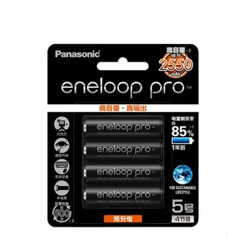 Panasonic Eneloop Originálne Batérie Pro AA 2550mAh 1.2 V NI-MH Fotoaparát Blesk Hračka Pre Nabité Nabíjateľné Batérie