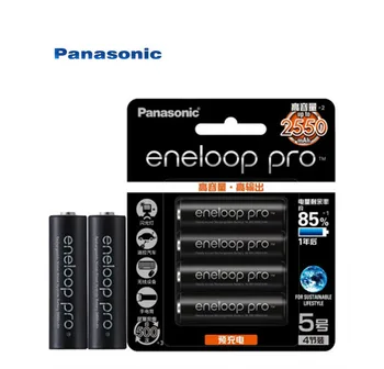 Panasonic Eneloop Originálne Batérie Pro AA 2550mAh 1.2 V NI-MH Fotoaparát Blesk Hračka Pre Nabité Nabíjateľné Batérie