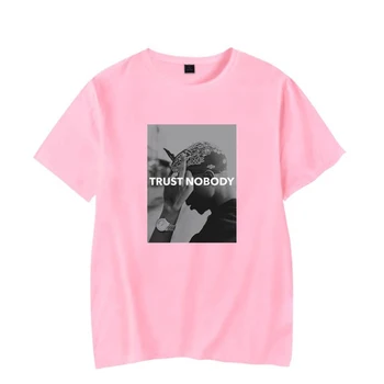 Tupac 2Pac Dôvery Nikto T-shirt Lete Bežné Tričko Camiseta Tee Ženy Pánske Krátke Rukáv T Košele Tupac Topy Streetwear T-shirt