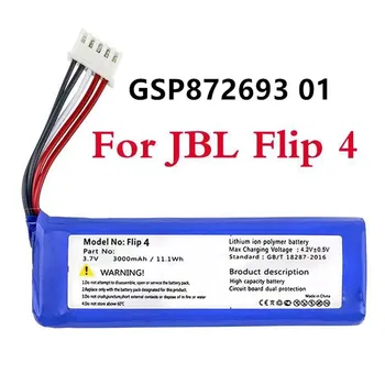 Pôvodné GSP872693 01 3000mAh Náhradné Batérie Pre JBL Flip 4 Flip 4 Špeciálne Vydanie Batérie