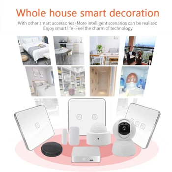 Tuya Zigbee 3.0 Ľudské Telo Senzor Bezdrôtový Smart Home Pohybu Tela Mini PIR Snímač Pohybu Použitie S Bránou Alexa Domovská stránka Google