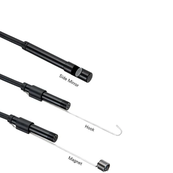 WIFI Endoskopu 8 mm Fotoaparát 2/5M Vodotesný Kábel Mäkké Inšpekčnej Kamery USB Endoskop Borescope IOS Endoskopu Pre Iphone