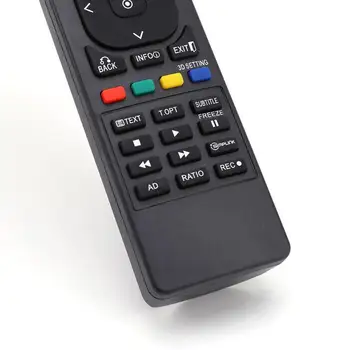 1pc Náhradné Diaľkové Ovládanie pre LG AKB72914208 AKB-72914202 TV Plastové Čierne Smart TV Diaľkové Ovládanie Bez 2X AAA Ba