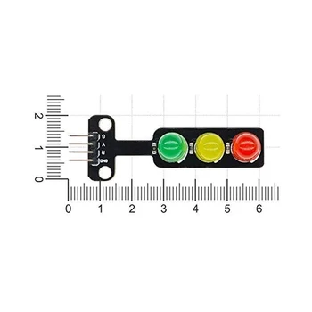 5 ks 5 MM 5V Mini semafor Červená Žltá Zelená LED Displej Modul Tvorivé DIY pre Arduino DIY Projekt