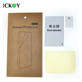 3ks Anti-Scratch HD Premium Štít Film LCD Screen Protector Kryt pre GPS Garmin Rino 530 530HCx 520 520HCx