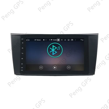 8 Palcový GPS Navigácia Pre Mercedes Benz W211 W219 W463 Android 10.0 Auto Stereo Dotykový displej DVD Prehrávač Multimediálne Rádio Carplay