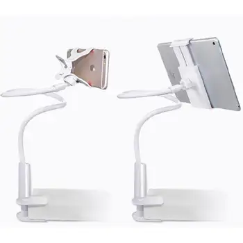 360 Stupeň Flexibilné Rameno tablet držiteľ Pad Stáť Dlho Leniví Ľudia Posteľ Ploche Tabletu dbajte na Iphone Samsung Huaiwei Xiao IPad