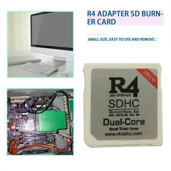2021 R4 SDHC Adaptér Secure Digital Memory Card Pálenie Karty Hra Karty Flashcard Odolný Materiál, Kompaktný A Prenosný Flashcard