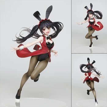 Pôvodné TAITO Anime Cenu Obrázok DÁTUM LIVE Tokisaki Kurumi Bunny dievča Ver. PVC Model Bábiky Hračky Colletible Figurals