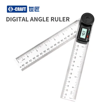 200 mm Digitálny displej Uhol pravítko Inclinometer digitálne rozsahu Elektroniky Goniometer Uhlomeru 300mm