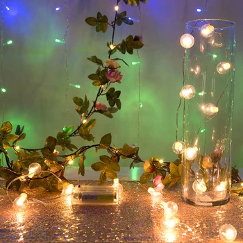 Beiaidi 10M 100 LED Umelý Kvet Ruže Viniča Ivy Garland LED Reťazec Svetlá, Spálne, Narodeniny, Svadby, Vianočné Party Decoratio