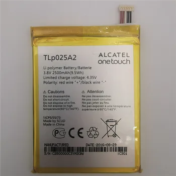 2500mAh Batérie Pre ALCATEL One Touch Pop-2/ 8008D Pisár HD 6040D 6043D 7047 TCL Y710 Y900 TLp025A1 5054 6043 7043 7044 7048
