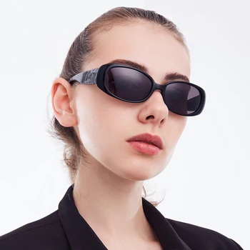 Cubojue Malé slnečné Okuliare Ženy, Mužov Steampunk Slnečné Okuliare pre Mužov Čierne Odtiene Dámy Acetát Úzka Tvár UV400 Vintage 2018