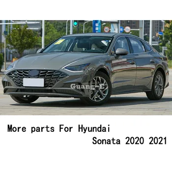 Auto Tvarovanie Tela Predné Hmlové Obočie Výbava Svetlo na Čítanie Rám Stick Kryt Grilovacia Mriežka 2 ks Pre Hyundai Sonata 10. DN8 2020 2021