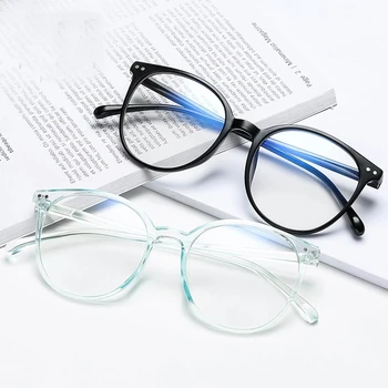 Vysoko kvalitné cat eye rámu okuliarov Krátkozrakosť Okuliare Ženy Muži Nearsighted Okuliare Proti modré svetlo Okuliare s Dioptrie Mínus -1.0