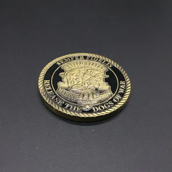 Antické mince Diabol Psa maľba, reliéf odznak strieborné pamätné mince zbierku umenia darček mince mei'guo Výzvou U. S. Mince